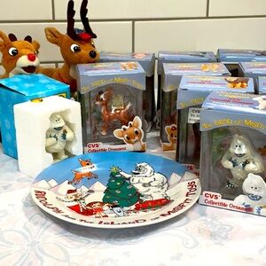 Enesco The Island of Misfit Toys ornaments collection 13 pieces. Vintage 1999CVS